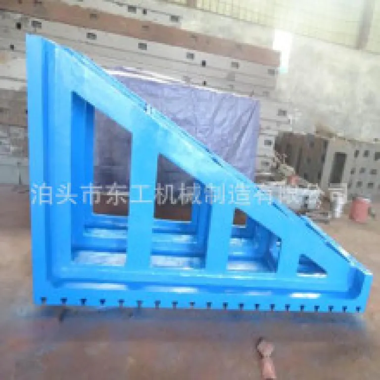 میز کار ماشینابزار چدنی با شیار T، طراحی و تولید پلتفرم کمکی CNC با دقت بالا