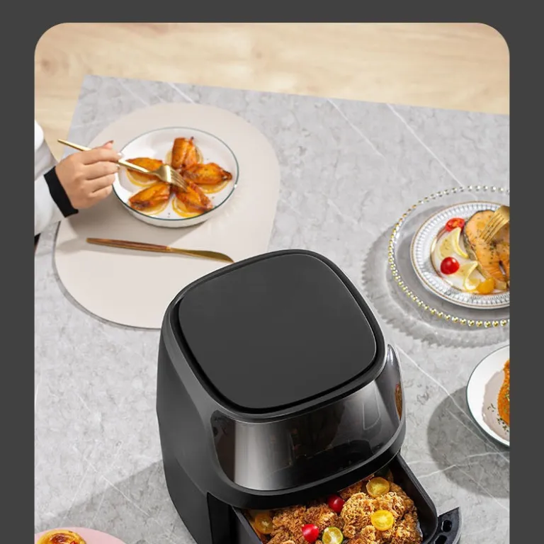 سرخ‌کن بدون روغن 8L چندکاره هوشمند با صفحه لمسی ظرفیت بزرگ airfryer دستگاه فر و سیب‌زمینی سرخ‌کن برقی
