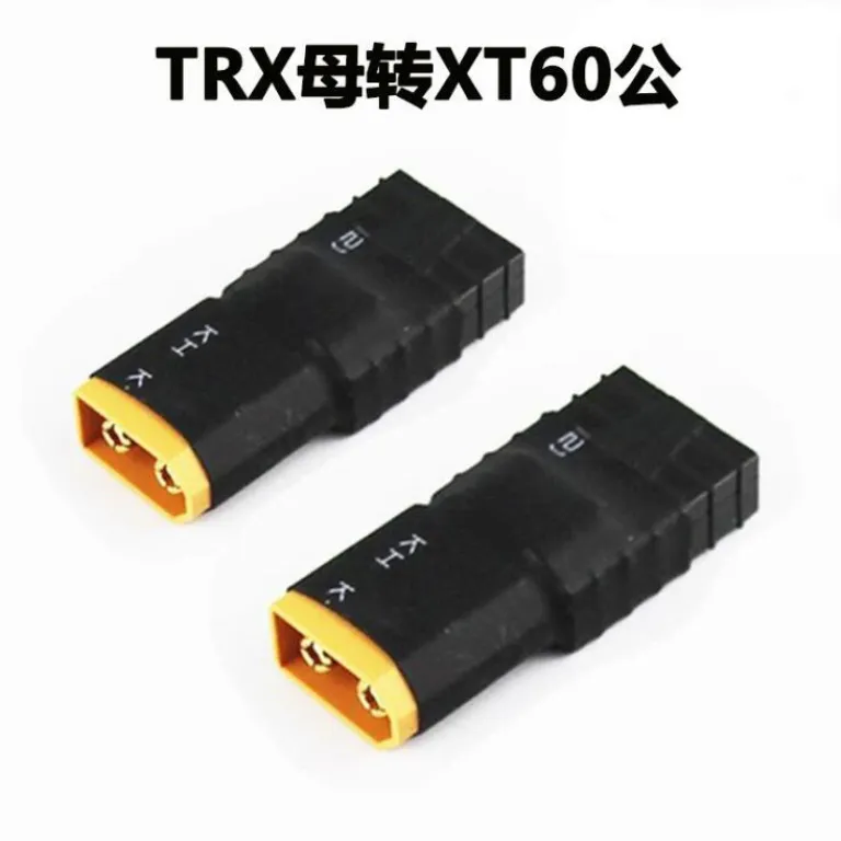 مبدل باتری لیتیومی مدل هواپیما: T Plug به XT60، XT90 به XT60، EC5 به TRX، EC3 به T Plug