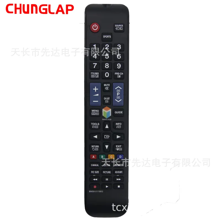 ریموت کنترل تلویزیون سامسونگ SAMSUNG BN59-01178B قالب اصلی