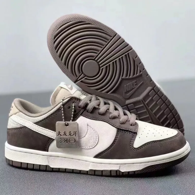 کفش اسکیت‌بورد ساق‌کوتاه سری دایو کاتسوهیرو Dunk Low اورجینال پوتیان، کفش ورزشی مردانه و زنانه، طرح جفت