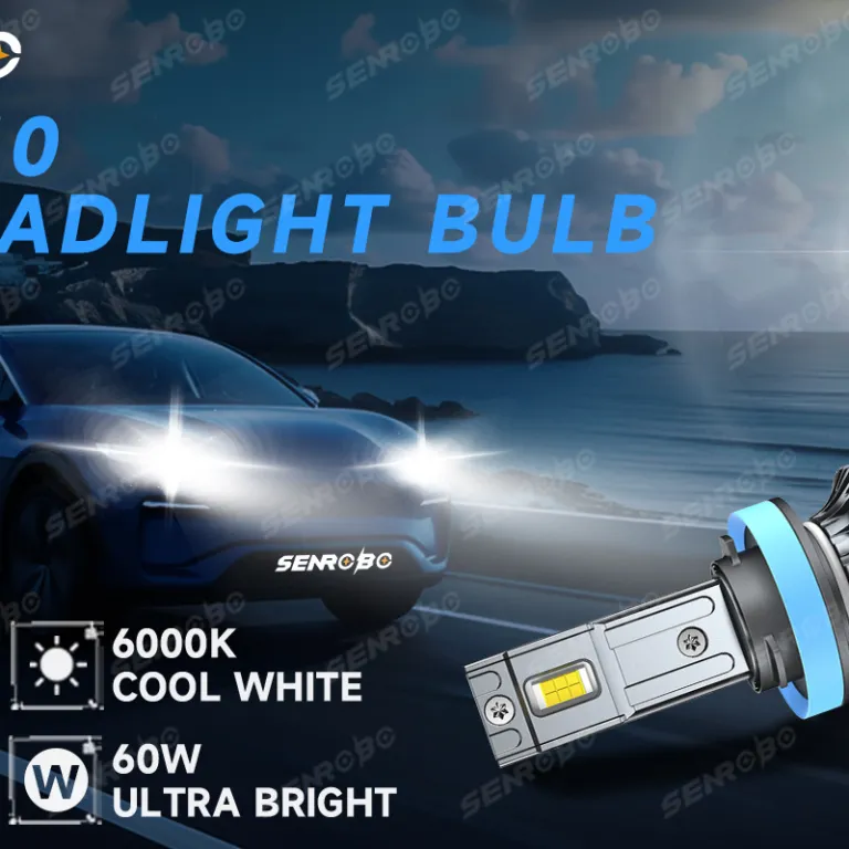 چراغ جلوی LED خودرو پرقدرت آمازون مخصوص کراس‌بردر H1H7H4 چراغ جلوی LED خودرو H119005