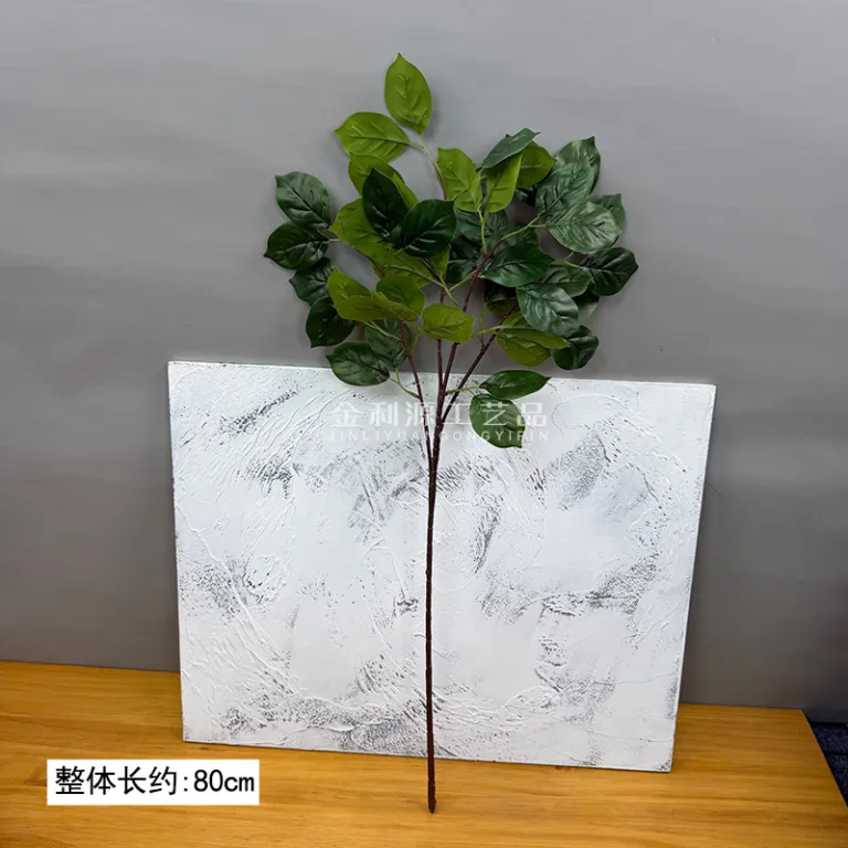 برگ افرا روکش‌دار، برگ پنبه روکش‌دار، برگ سه‌بعدی شفلرا برای ساخت درخت مصنوعی و منظره‌سازی