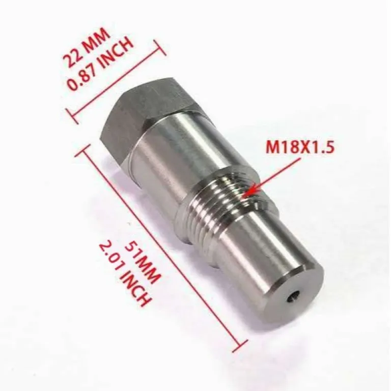 M18×1.5 اتصال دهنده افزایش دهنده سنسور اکسیژن خودرو، آداپتور افزایش طول سنسور خودرو