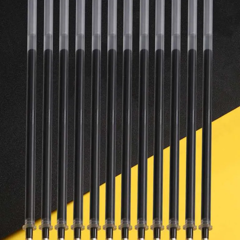 خودکار ساچمه‌ای عمده کارخانه، نوک سوزنی کامل، سر گلوله‌ای 0.5mm، مغزی خودکار جایگزین، لوازم‌تحریر دانش‌آموزی