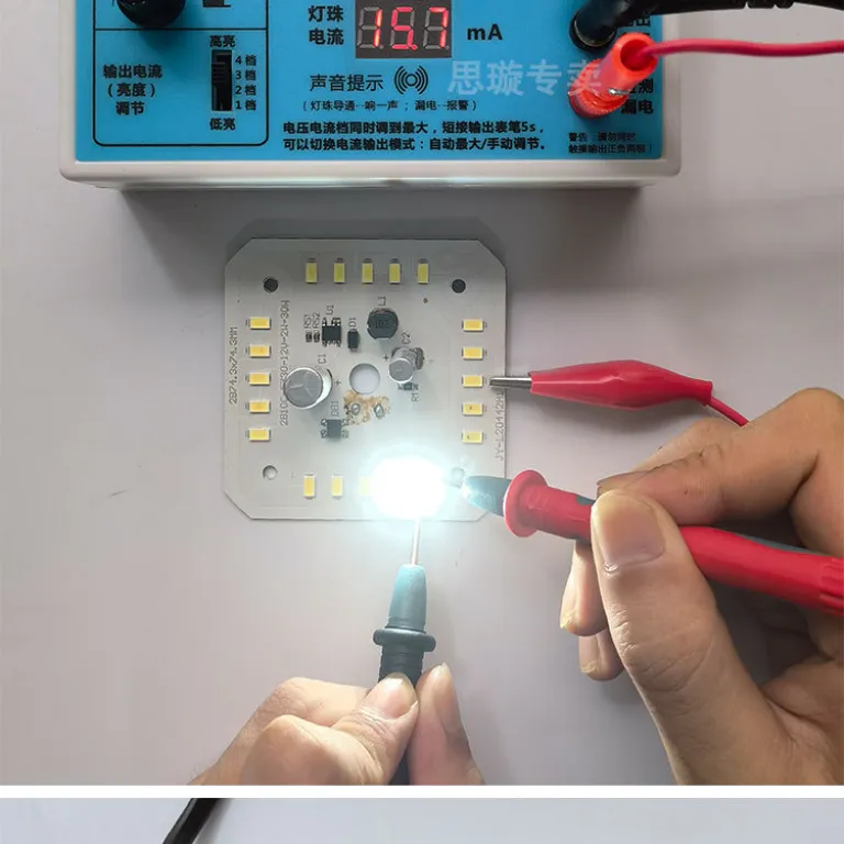 تستر LED آبی کمکی برای مهره‌های LED، تستر نور پس‌زمینه تلویزیون LCD، تستر مهره‌ها و نوارهای LED