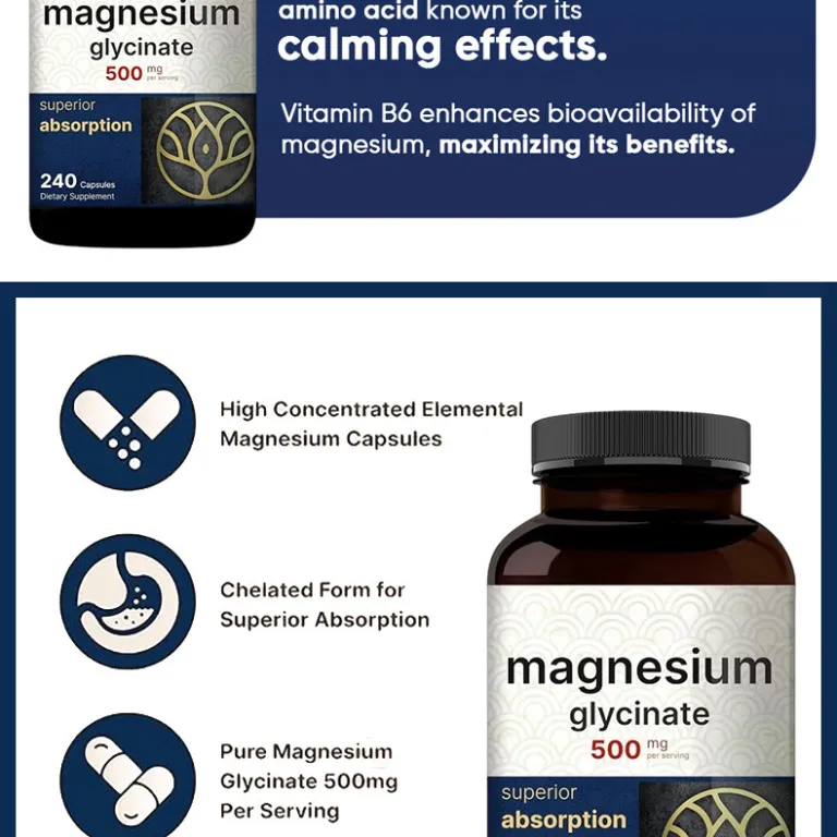 کپسول مکمل ترکیبی منیزیم گلیسینات MAGNESIUM capsules آمازون TK موجودی کراس‌بوردر فرآوری‌شده