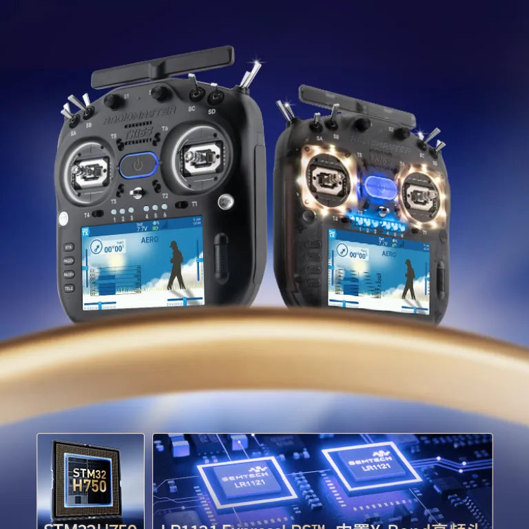 RadioMasterTX16SMK3MAX رادیو کنترل دو بانده مخصوص پهپاد FPV و مدل‌های پرنده با سنسور هال 2.4G