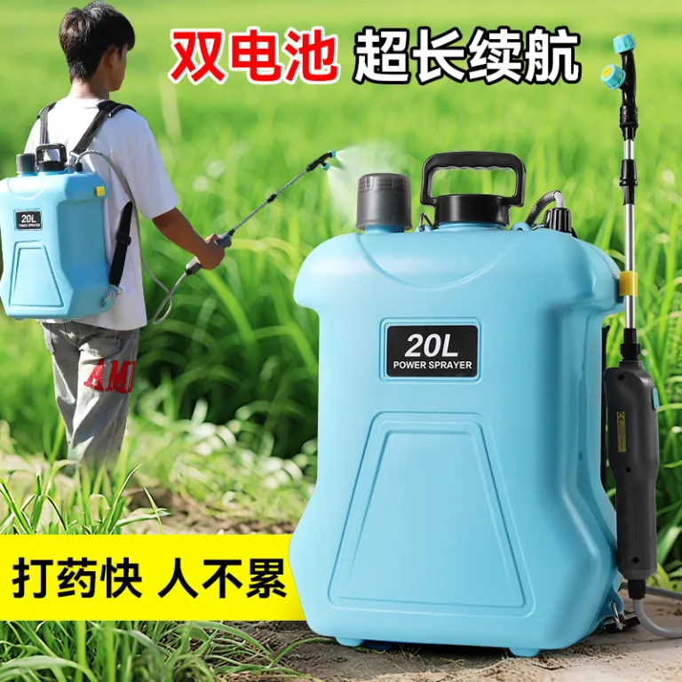20L سمپاش دوشی پشتی، سمپاش شارژی کشاورزی برای سمپاشی، ضدعفونی، آبیاری گل و گیاه