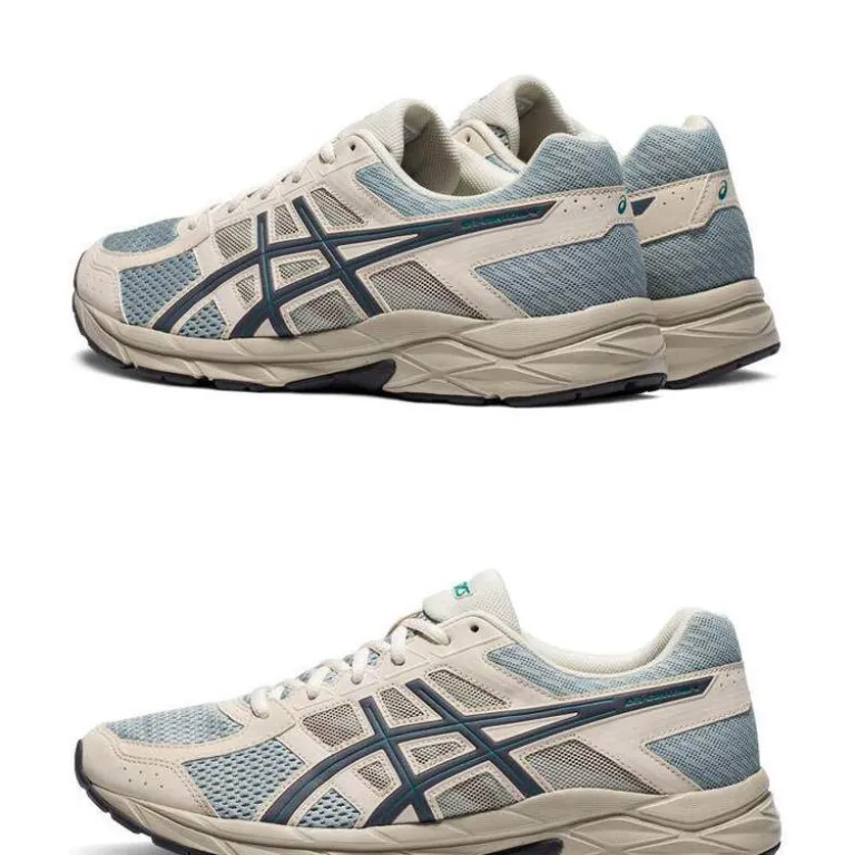 کفش دویدن مردانه ASICS سبک، تنفس‌پذیر و ضربه‌گیر GEL-CONTEND 4