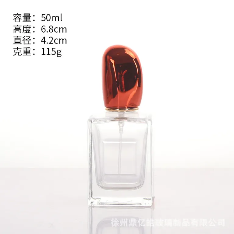 موجود بطری شیشه‌ای تقسیم عطر 30ml50ml100ml بطری عطر، بطری اسپری لوازم آرایشی، بسته‌بندی محصولات مراقبت از پوست