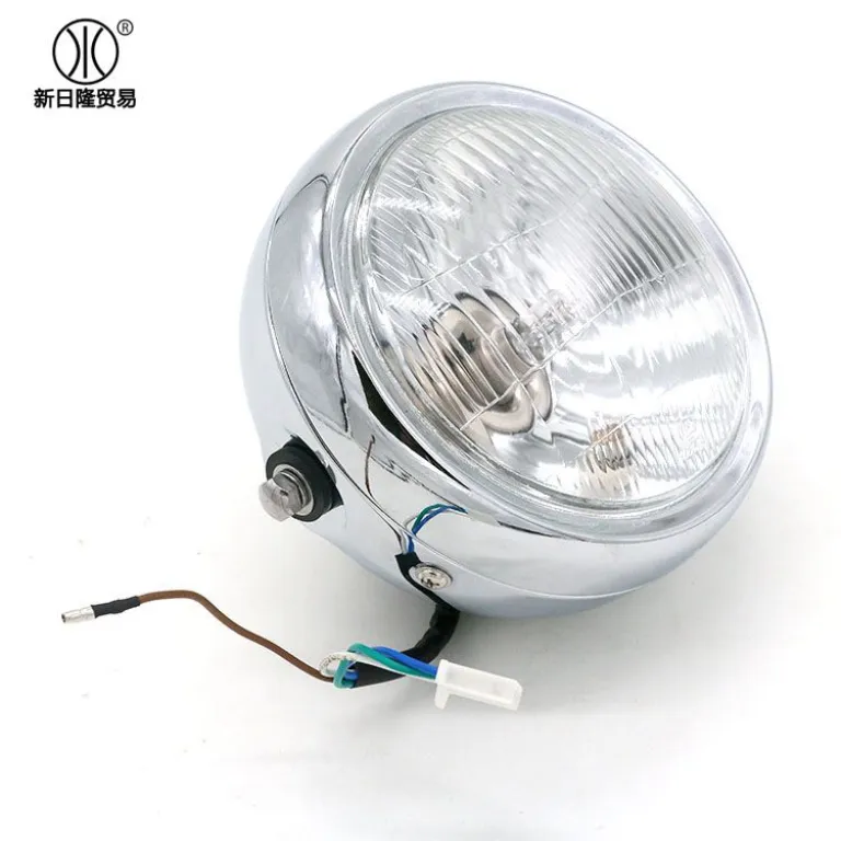 CG125 چراغ جلوی رترو GN125 با بدنه مشکی گرد، عرضه عمده لوازم موتورسیکلت