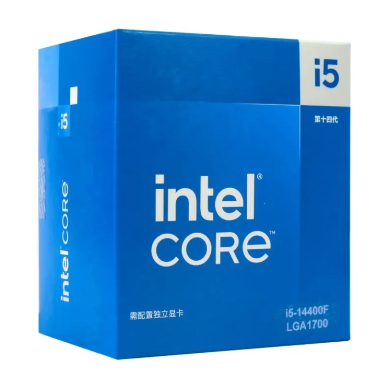 پردازنده نسل 14 باکس i5-14400F CPU رومیزی اورجینال موجود