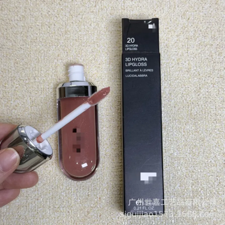 رژ لب مایع آینه‌ای تک‌سر KIO مخصوص صادرات 3D 02 22 12 رژ لب براق شیشه‌ای موجود در رنگ حبوبات 6.5ML