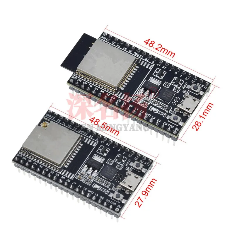 ESP32 برد توسعه DevKitC (برد هسته) CP2102 مجهز به 32D/32U