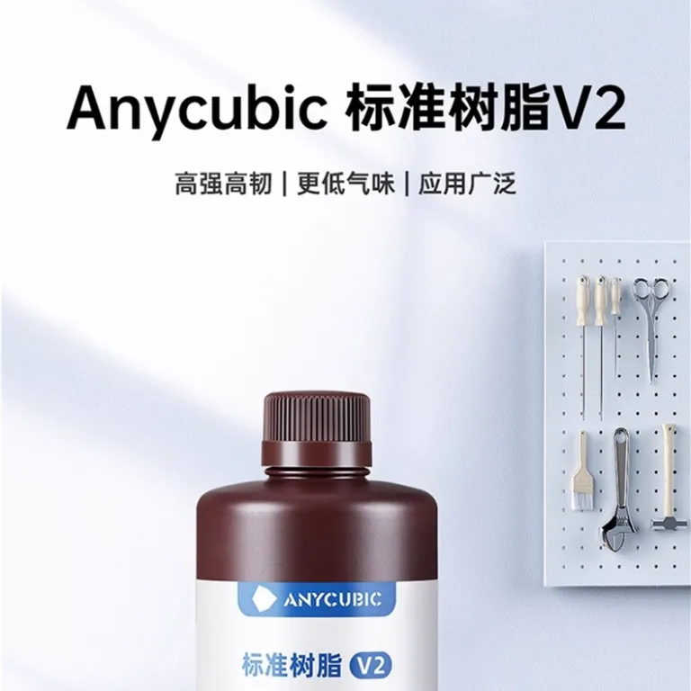 رزین حساس به نور Anycubic 3D مواد مصرفی چاپگر رزین سخت رزین استاندارد