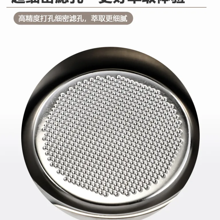 دسته بدون کف قهوه‌ساز Barsetto 58mm با دسته چوبی و استیل ضدزنگ