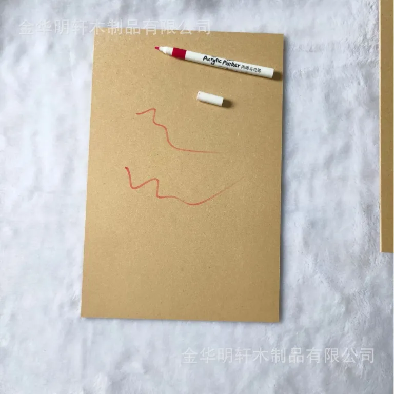 2mm-3mm تخته نقاشی MDF از تخته فیبر با چگالی متوسط A3A4 تخته فیبر با چگالی متوسط