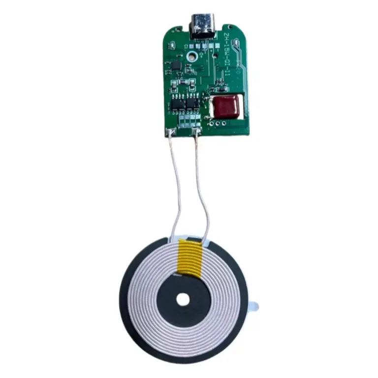 15W ماژول فرستنده شارژ بی‌سیم پرقدرت با شارژ سریع، برد مدار PCB، پد ماوس، طرح عمومی Qi مخصوص تولیدکننده