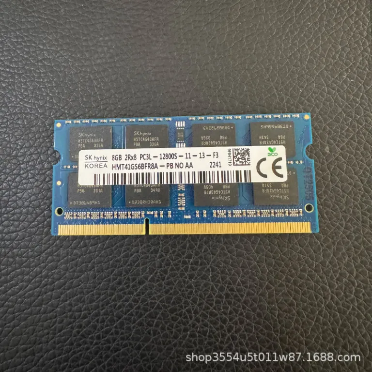 رم لپ‌تاپ نسل سوم هاینیکس عمده DDR3L 8G  1600 نسل سوم PC3 1.5V 1.35V