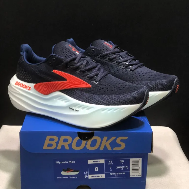 کفش ورزشی بروکس گلیسیرین مکس Brooks Glycerin Max ضربه‌گیر ضخیم مردانه و زنانه