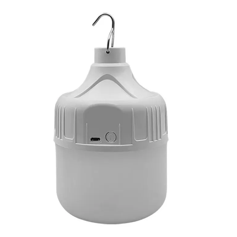 چراغ LED قابل حمل برای بازار شب، کمپینگ و روشنایی خانگی با پایه بلند
