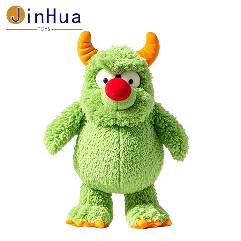 عروسک پولیشی هیولای بامزه دماغ قرمز Red nose monster سفارشی جدید صادراتی