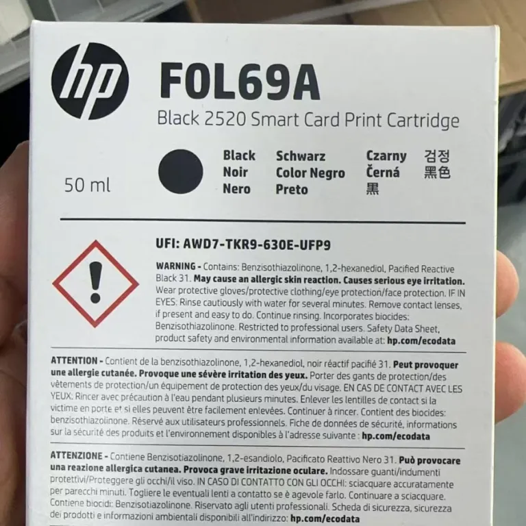 کارتریج جوهر مشکی FOL69A، HP 2520 وارداتی نو، فروش با مذاکره قیمت