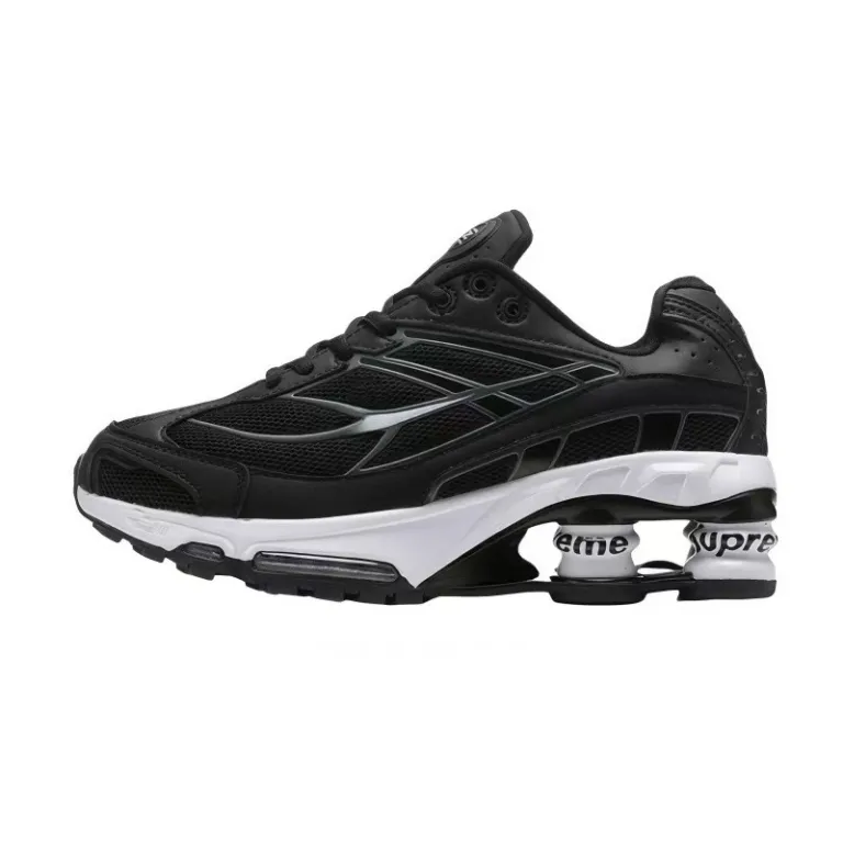 کفش رانینگ ریباک Reebok با بالشتک هوا Shox توری تنفس‌پذیر ضربه‌گیر و کفی بلند زنانه و مردانه