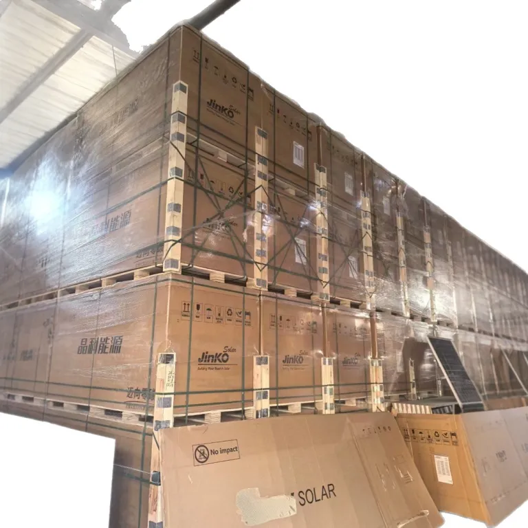 پنل خورشیدی جینکو 550w590w پنل خورشیدی عمومی مجموعه کامل صادراتی سیستم خورشیدی