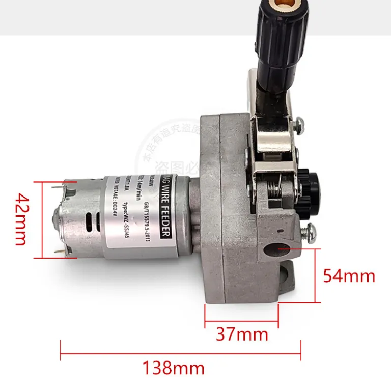 دستگاه جوش قوسی با گاز محافظ 5 کیلوگرم بدون گاز DC24V موتور سیم‌کش دستگاه جوش قوسی با گاز محافظ موتور سیم‌کش مجموعه یکپارچه