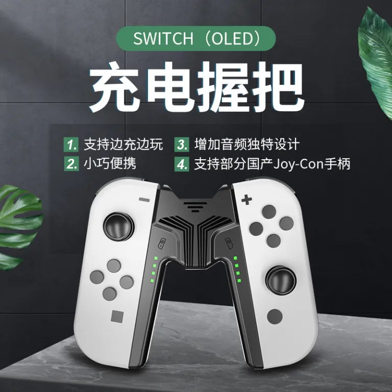 دسته قابل حمل نینتندو سوییچ OLED با قابلیت شارژ همزمان Joycon NS
