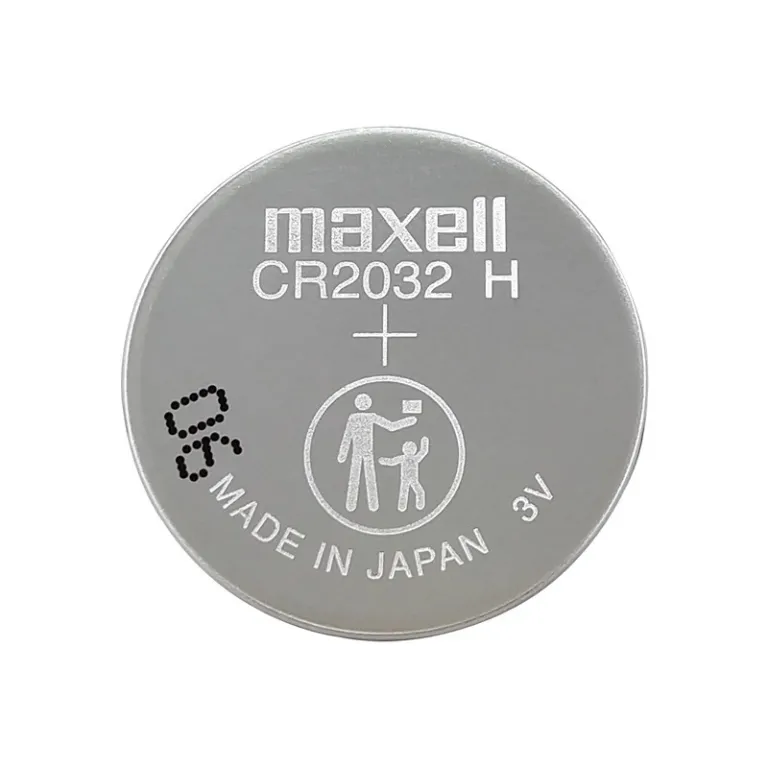 نمایندگی Maxell ژاپن CR2032H باتری دکمه‌ای Maxell 240mah ظرفیت بالا