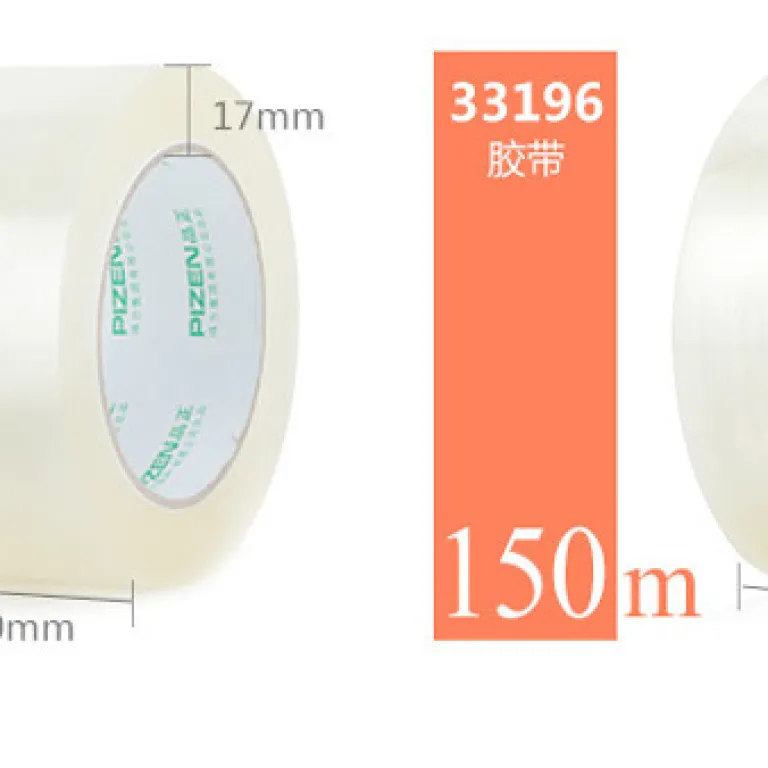 چسب نواری دلی عمده 100m انبار تجارت الکترونیک بسته‌بندی ارسال سریع بستن درب بسیار شفاف 45mm چسب نواری پهن سایز بزرگ 60mm
