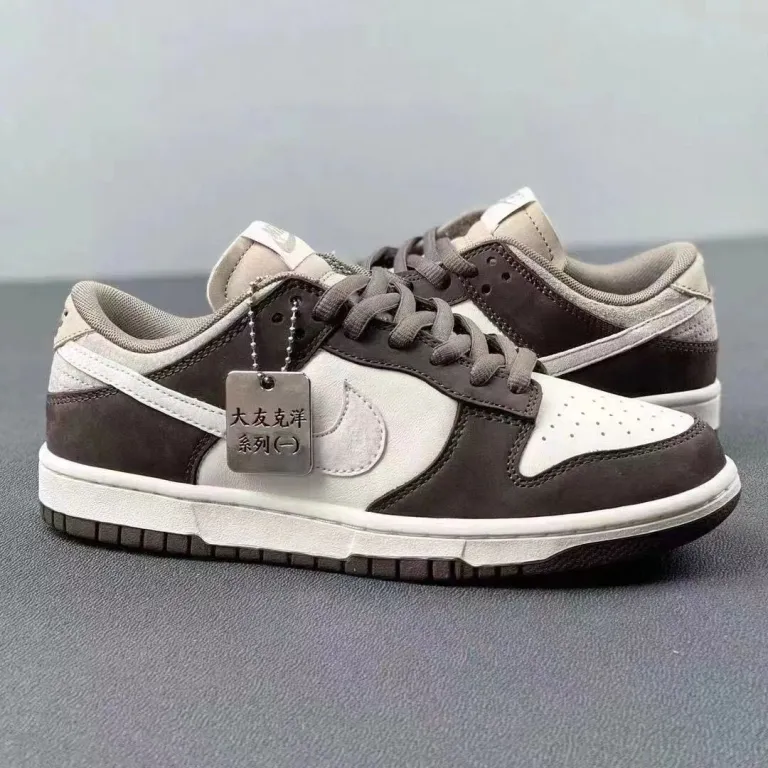 کفش اسکیت‌بورد ساق‌کوتاه سری دایو کاتسوهیرو Dunk Low اورجینال پوتیان، کفش ورزشی مردانه و زنانه، طرح جفت