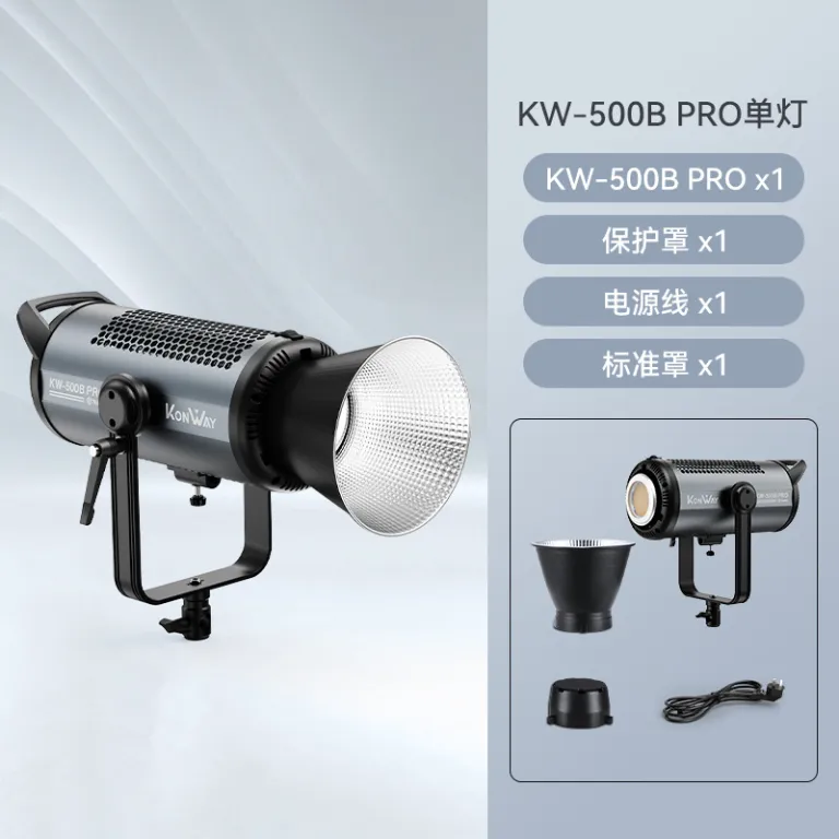 300W چراغ مکمل نور زنده، چراغ عکاسی، دمای رنگ دوگانه، سافت باکس عکاسی COB، تجهیزات نورپردازی کامل، عمده فروشی