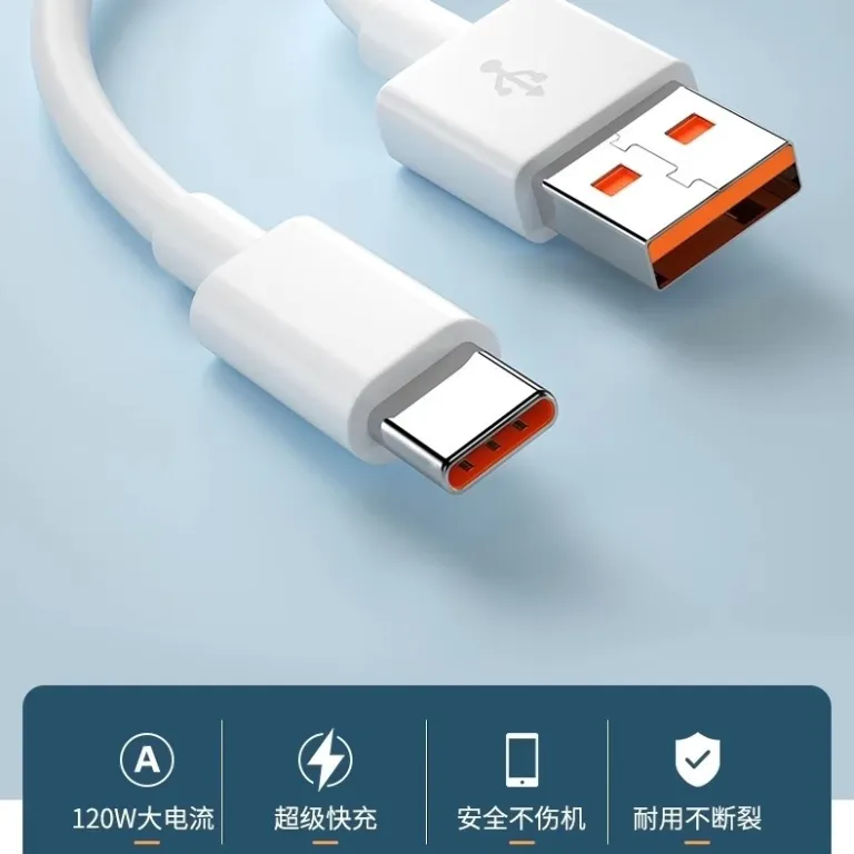 کابل دیتا مناسب شیائومی 120W نشان طلایی 67W شارژ سریع 6A ردمی K80 کابل شارژ K60 شارژ فلش گوشی بلک شارک