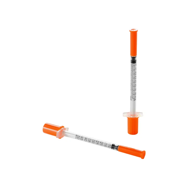 1ml/0.5ml سرنگ تزریق یکبارمصرف دستی، سرنگ تغذیه، سرنگ انسولین با سوزن ثابت