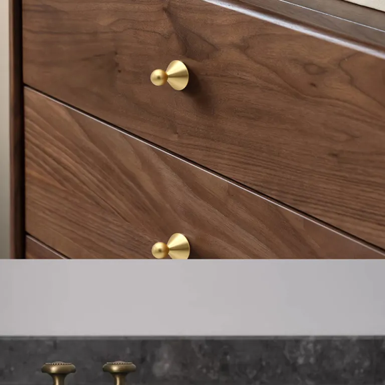 دستگیره کابینت و کشو آلیاژ روی سبک فرانسوی مدرن ساده