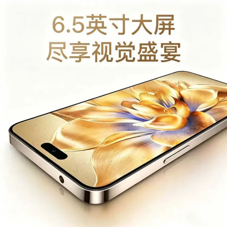 گوشی موبایل 2026 جدید 80 اصل با صفحه‌نمایش بزرگ 6.5 اینچ دو سیم‌کارت 256G حافظه مخصوص دانش‌آموز