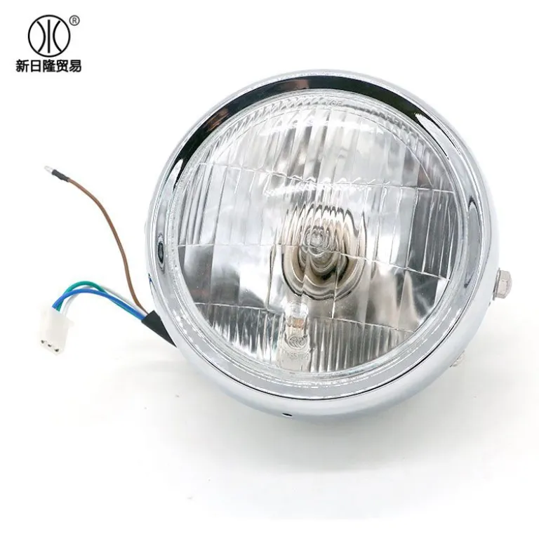 CG125 چراغ جلوی رترو GN125 با بدنه مشکی گرد، عرضه عمده لوازم موتورسیکلت