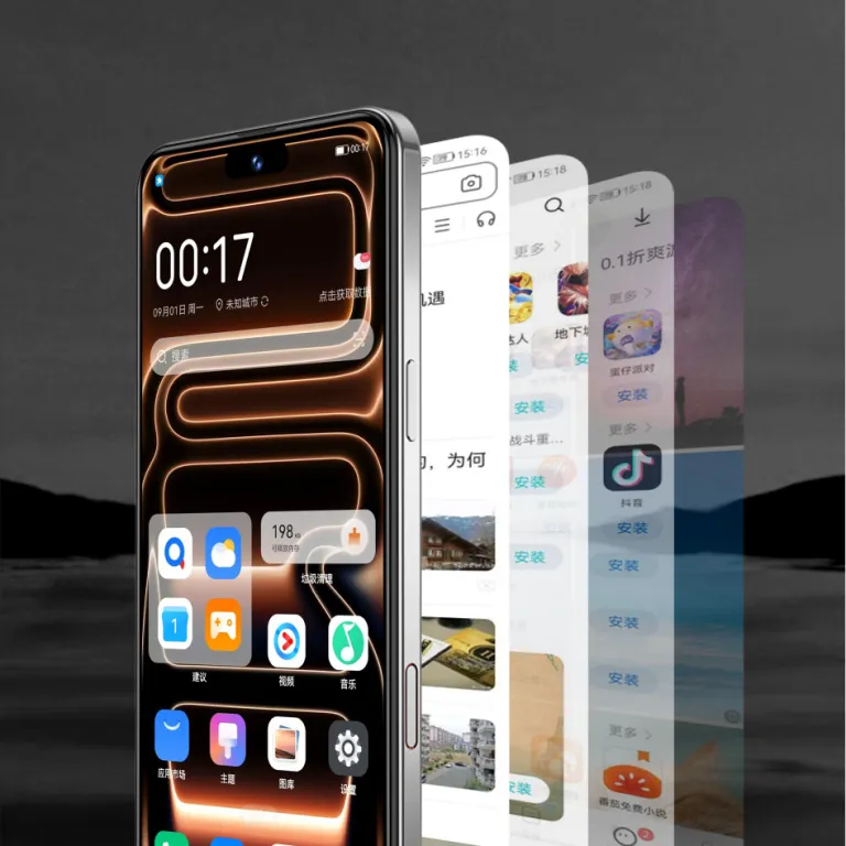 17ProMax جدید 5G تمام‌شبکه 512G اندروید 6.8 اینچ گوشی هوشمند با صفحه‌نمایش بزرگ، پشتیبانی از قاب محافظ عمومی