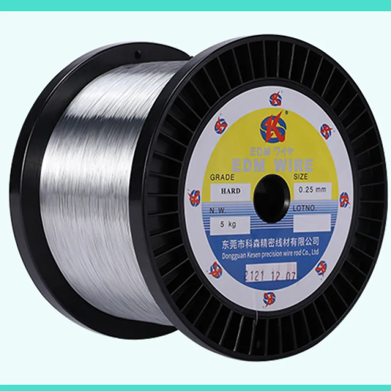 سیم برش تخلیه آهسته EDM سیم مسی الکترود سیم الکترود سیم برنجی با دقت بالا 0.25mm، 0.20mm