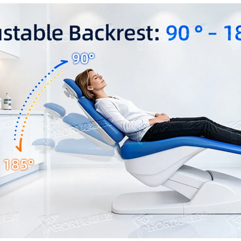 صندلی دندانپزشکی قابل تنظیم ارتفاع Dental Chair برای کلینیک