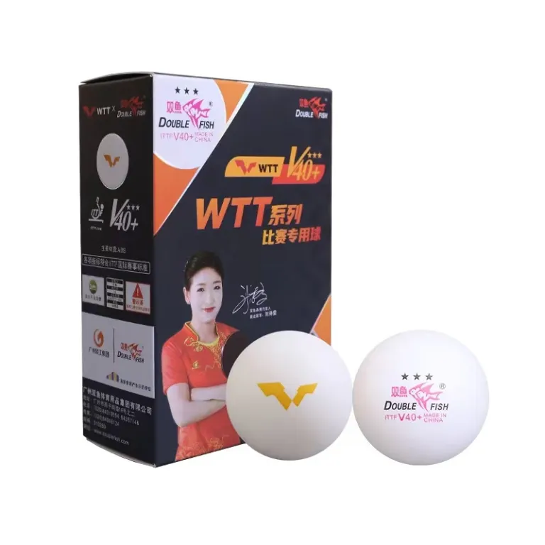 توپ تنیس روی میز سه‌ستاره شوانگیو WTT پاریس با مواد جدید 40