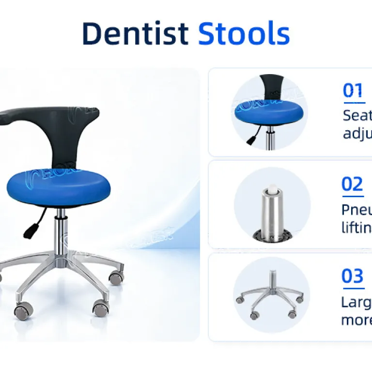 صندلی دندانپزشکی قابل تنظیم ارتفاع Dental Chair برای کلینیک
