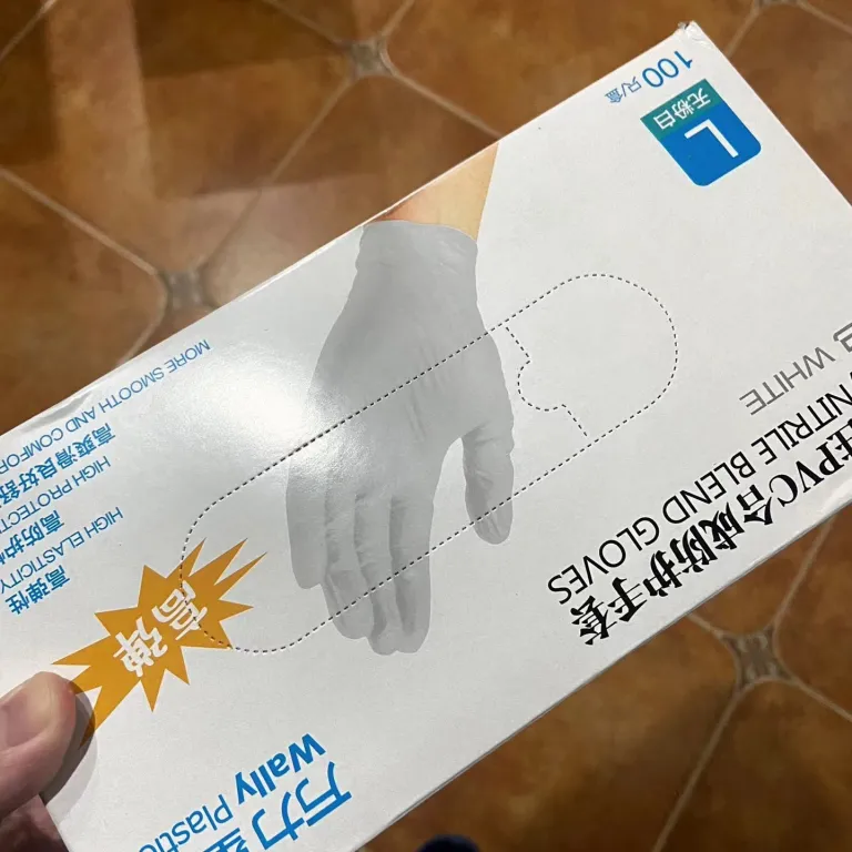 دستکش یکبارمصرف نیتریل، لاتکس و PVC مخصوص پذیرایی و آشپزخانه، ضخیم، مقاوم در برابر روغن و آب، عمده