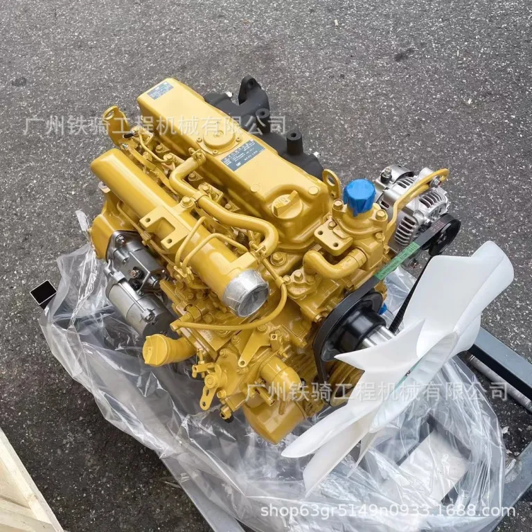 موتور کامل کاترپیلار E306E C2.4 530-3084 اورجینال نو کوبوتا موجود در انبار قطعات بیل مکانیکی
