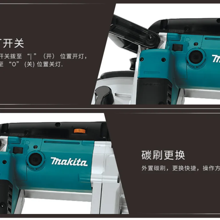 اره نواری سبک وارداتی ماکیتا Makita ژاپن برای برش کابل، لوله آهنی، لوله مسی و لوله فولادی 2107FK