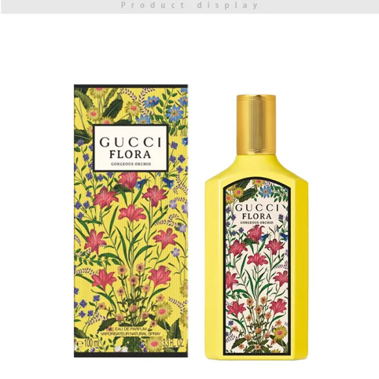 ادکلن زنانه گوچی وانیل ارکیده مدل Gucci Orchid 100ml رایحه دریایی و وانیل شیرین